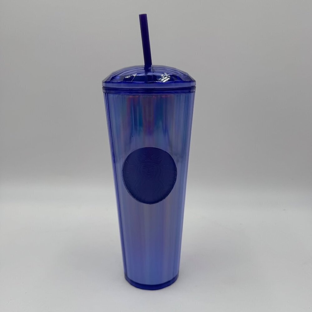 Starbucks Purple 24oz Tumbler with Original Straw